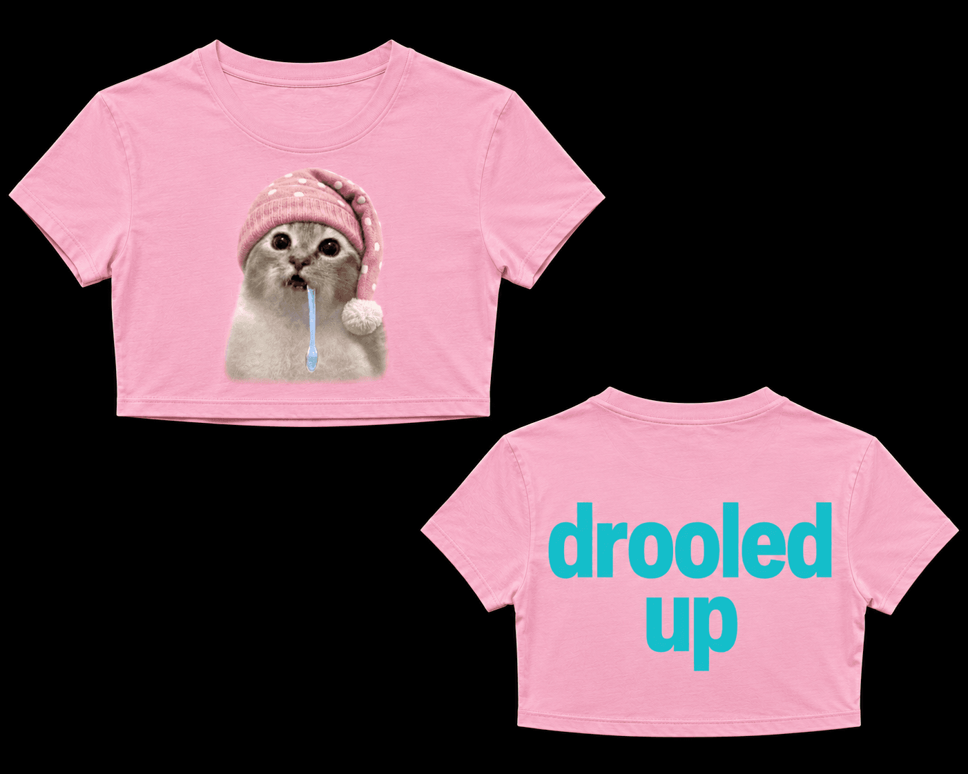 Pink Tee Front+Back